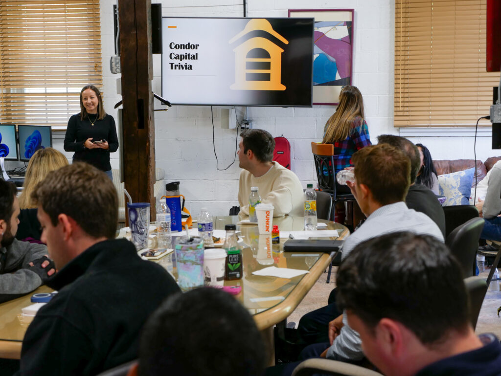 Condor recently held a full-team offsite event to focus on growth, personal development, unforgettable insights from leadership, and some good ol’ pickleball! Thank you to everyone who attended and helped make this happen!