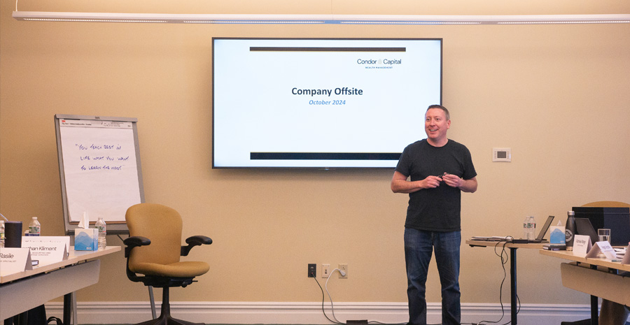 Photo from Condor's company offsite event in 2024