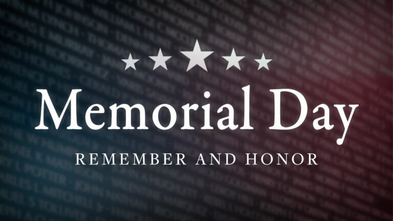 This Memorial Day, we honor the brave men and women who gave their lives in defense of our nation. Their courage and service will never be forgotten.